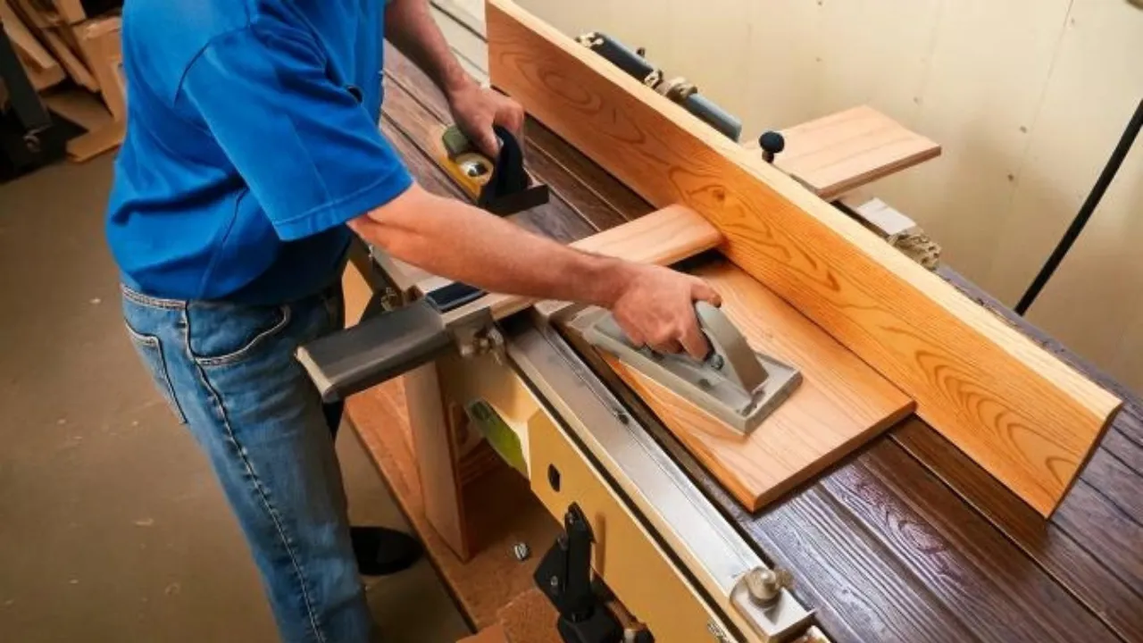 How To Use A Thickness Planer As A Jointer